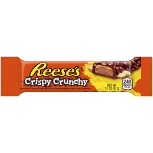 Reeses Crispy Crunchy King Size Bar 3.1oz 18ct